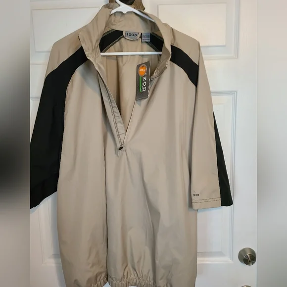 Izod Men's Golf Vest, Size: 2XL Color: Tan